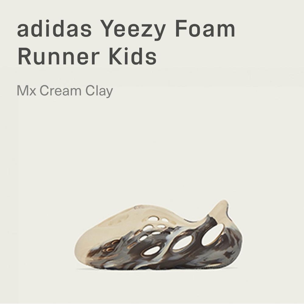 adidas Yeezy Foam Runner baby/toddler - Mx Cream Clay - 4K